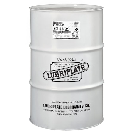Lubriplate Scl-H1/220, Drum, H1/Food Grade Synthetic Fluid, Recommended For Oven Chains, High Temp Applications L1073-062